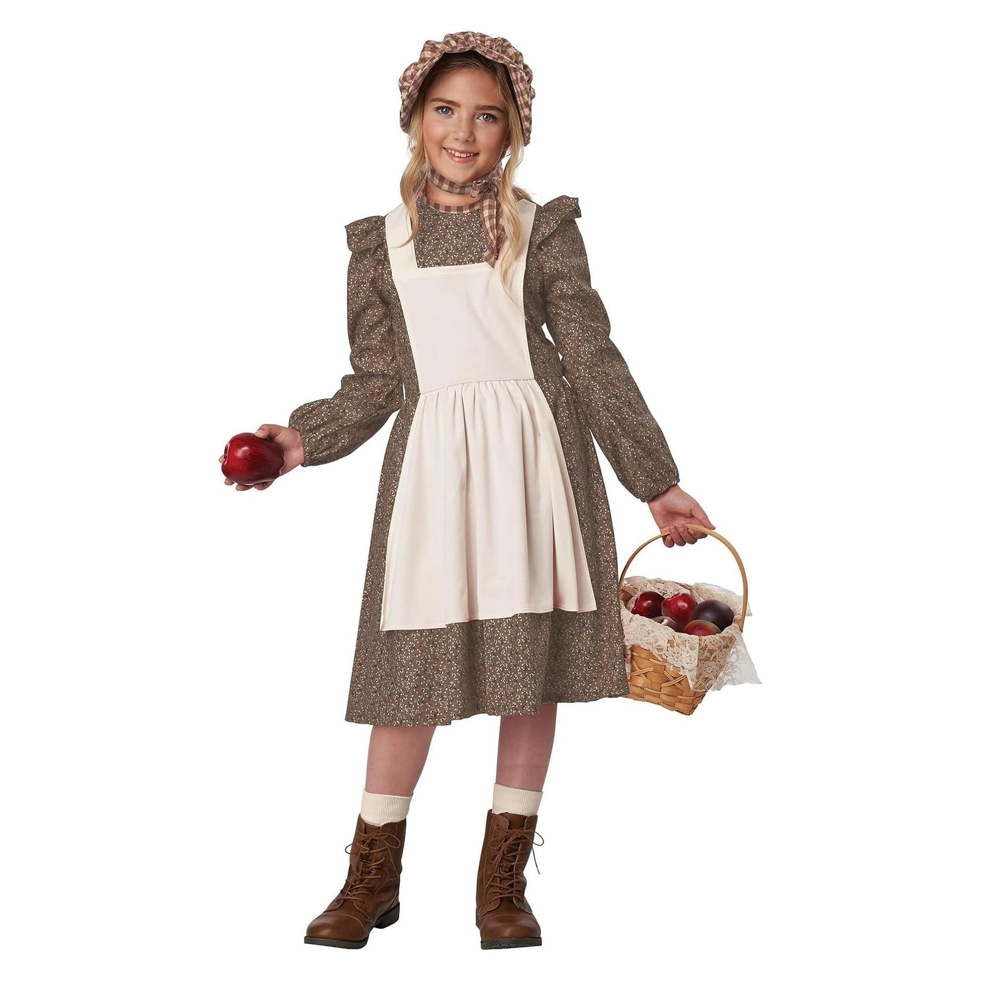 Frontier Settler Girl Child Costume | Large