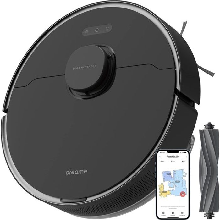 Dreame D10s Pro Robot Vacuum and Washer with Action IA - Autonomy 280 min - Aspiration power: 5000 PA