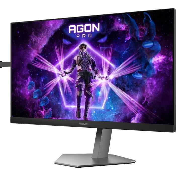 PC monitor - AOC - AG256FS - 24.5 FHD - IPS panel - 390Hz - 0.3ms - Height adjustable - 2 HDMI 1 DP - Adaptive Sync - Black