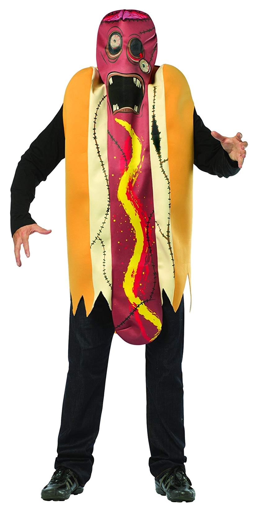 Zombie Hot Dog Costume Tunic Adult One Size Fits Most