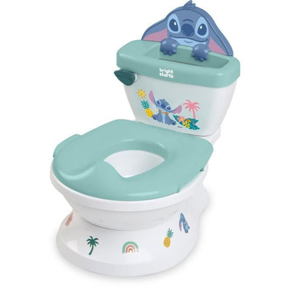 DISNEY BABY - STITCH - Mini toilet with toilet seat reducer included, 2 in 1, Removable potty easy to clean