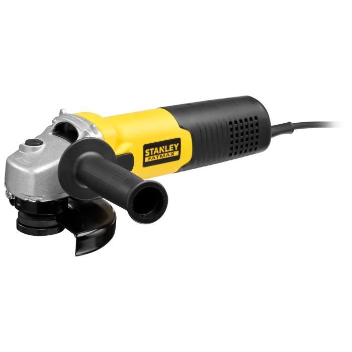 125mm 1-hand grinder - 1100W - Ø 125mm, 6 speeds from 3000 to 11000 rpm - STANLEY FATMAX, FMEG225VS-QS