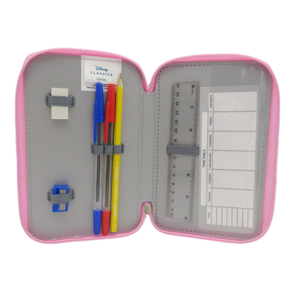 Disney Stitch triple pencil case