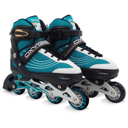 Adjustable semi-soft In-line inline skate - size 42-45 - SKIDS CONTROL OXYGEN - OX794303