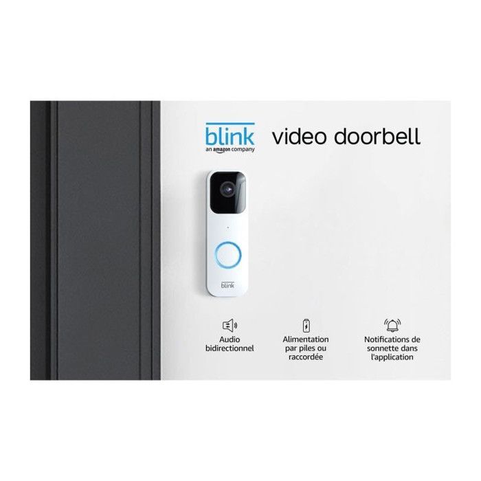 Blink video doorbell WHITE doorbell kit
