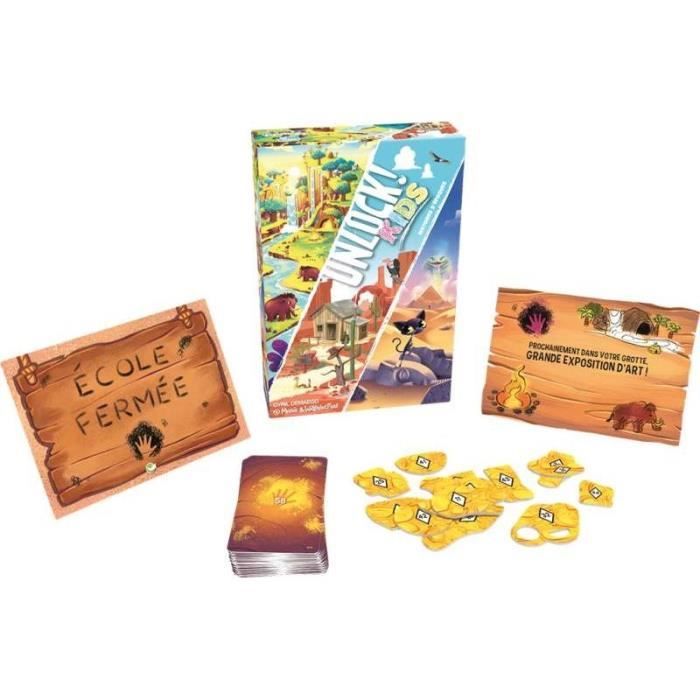 Unlock! Kids Epoques Stories - Asmodee - Board game
