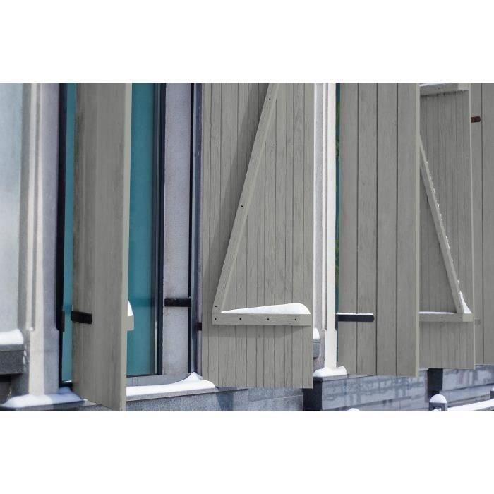 RIPOLIN Satin Wood Paint High Protection 10 years which Protects and Magnifies your Wood - Birch gray