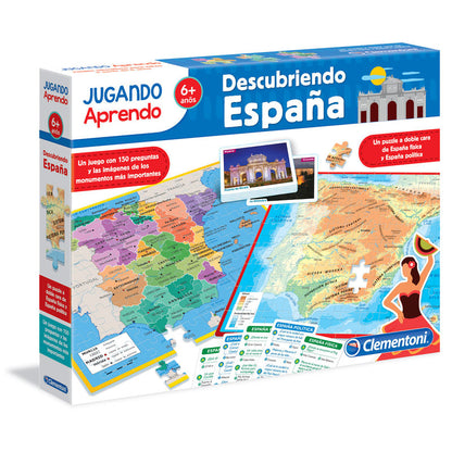Spanish Geo Map Discover Spain
