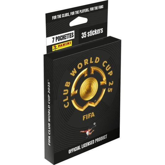 Blister pack - PANINI - CLUBS WORLD CUP 2025 - 7 pockets - 35 Stickers