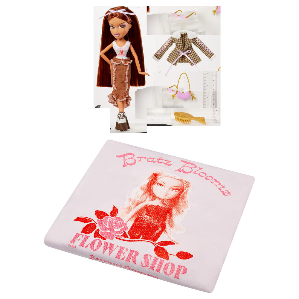 Bratz Stylin Yasmin doll + t-shirt