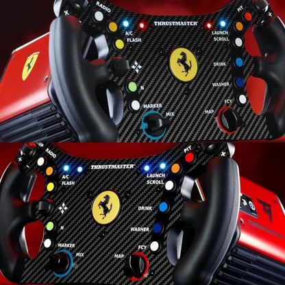 Steering wheel - THRUSMASTER - Ferrari 488 GT3 Wheel Add-On - Black and Red