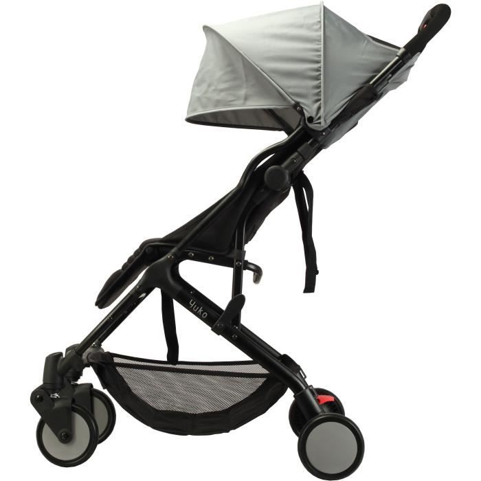 BAMBIKID Yuko City Stroller - Ultra Compact - Gray