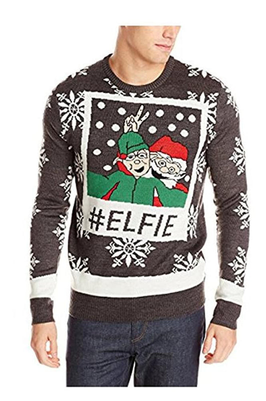 Christmas Knit Sweater Elfie X-Large