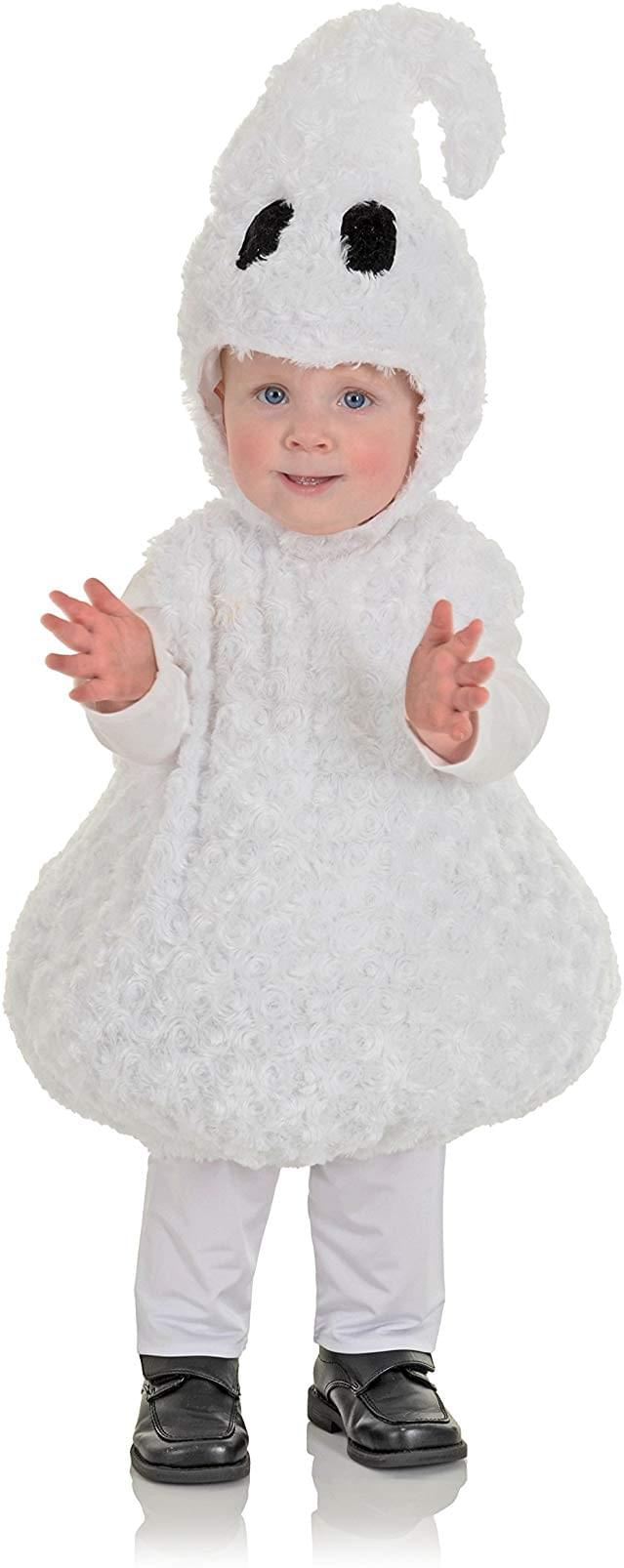 Halloween Ghost Belly Babies Toddler Costume | X-Small