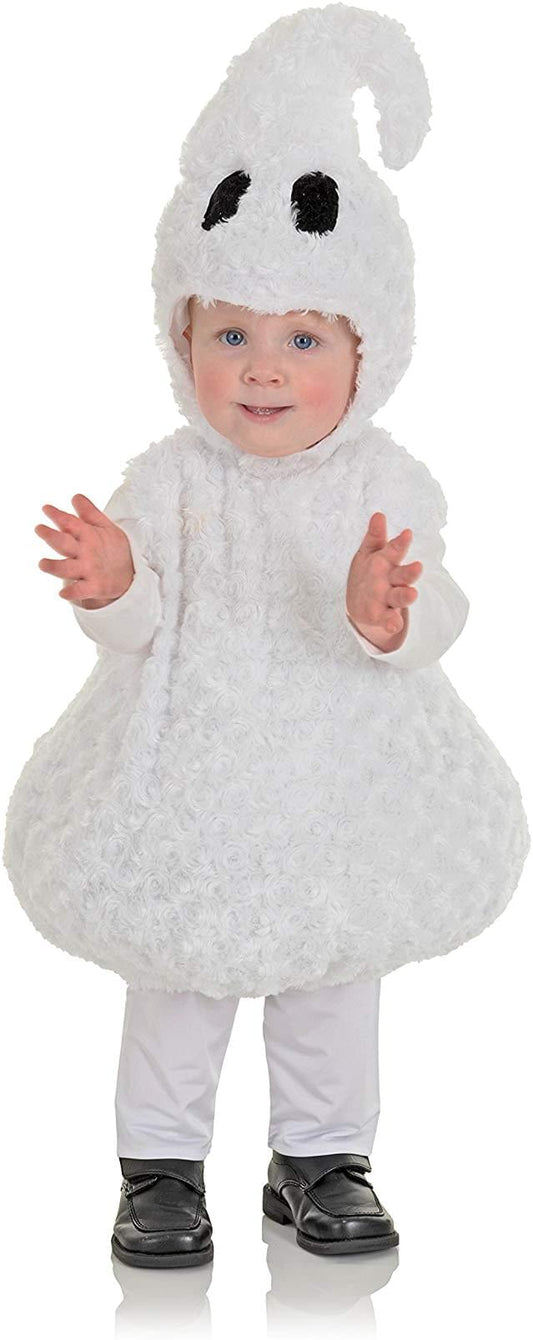 Halloween Ghost Belly Babies Toddler Costume | X-Small