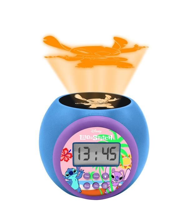 Lexibook - Stitch Projector Alarm Clock