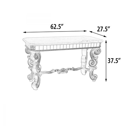 Platine Bella Console Table