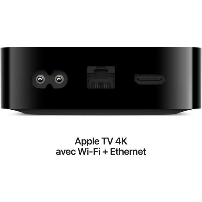 4K TV Box - APPLE - 128 GB - Wi-Fi + Ethernet - Black