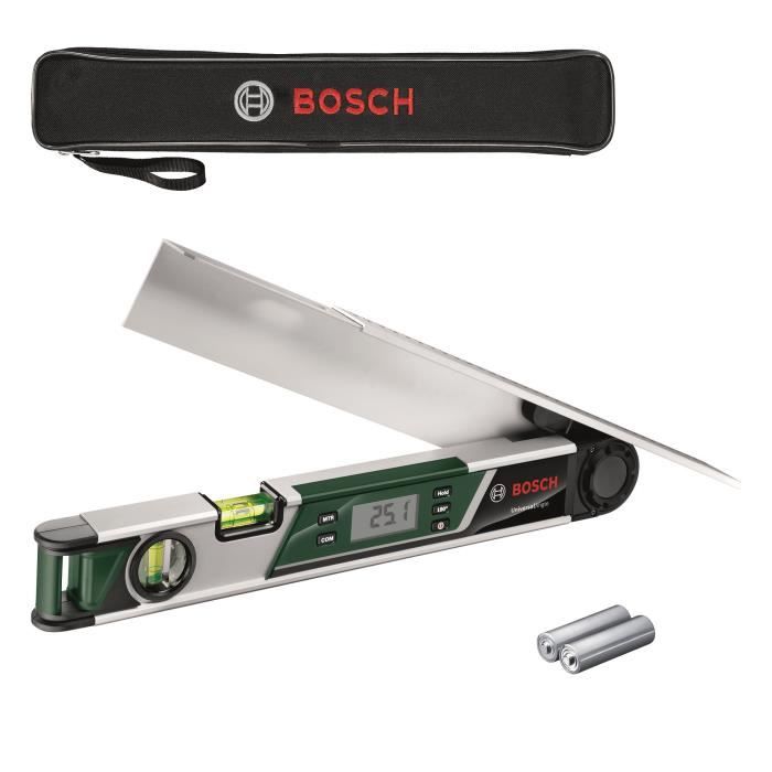 Bosch UniversalAngle angle measurer (precise measurement and transfer of angles up to 220°, with integrated calculation function for