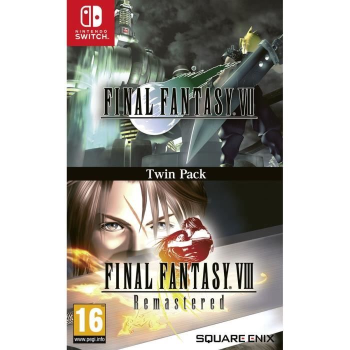 FINAL FANTASY VII and FINAL FANTASY VIII Remastered Switch Game
