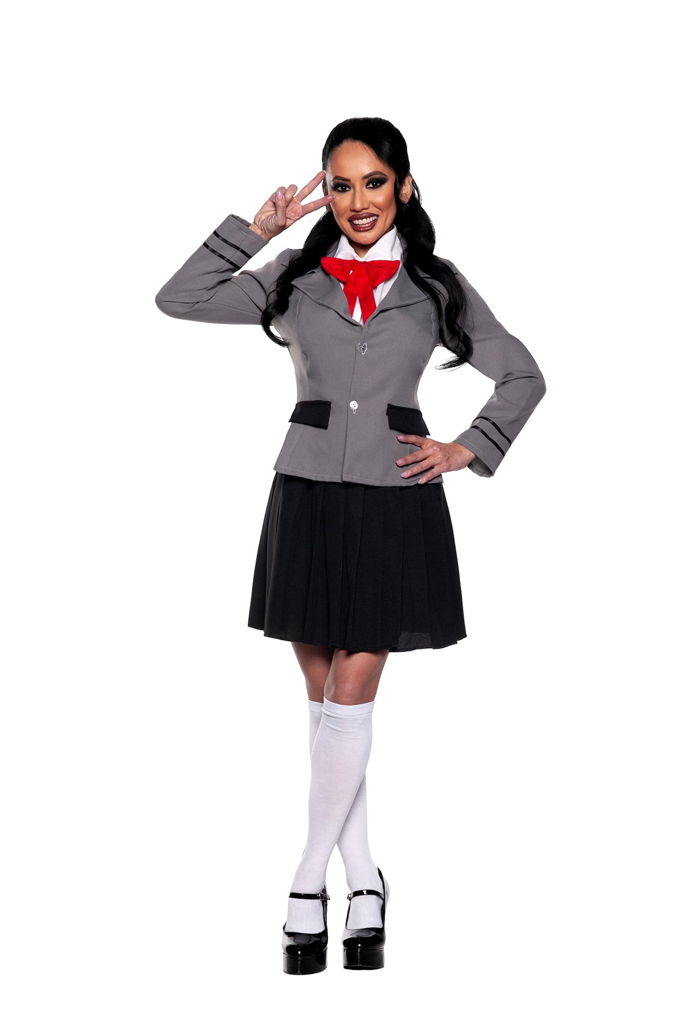 Anime Cosplay Schoolgirl Adult Costume | Large