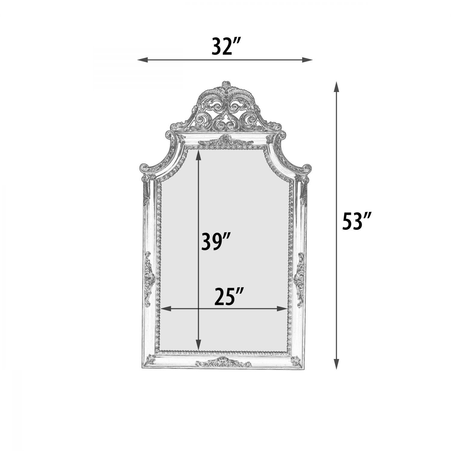 Classic Drape Mirror