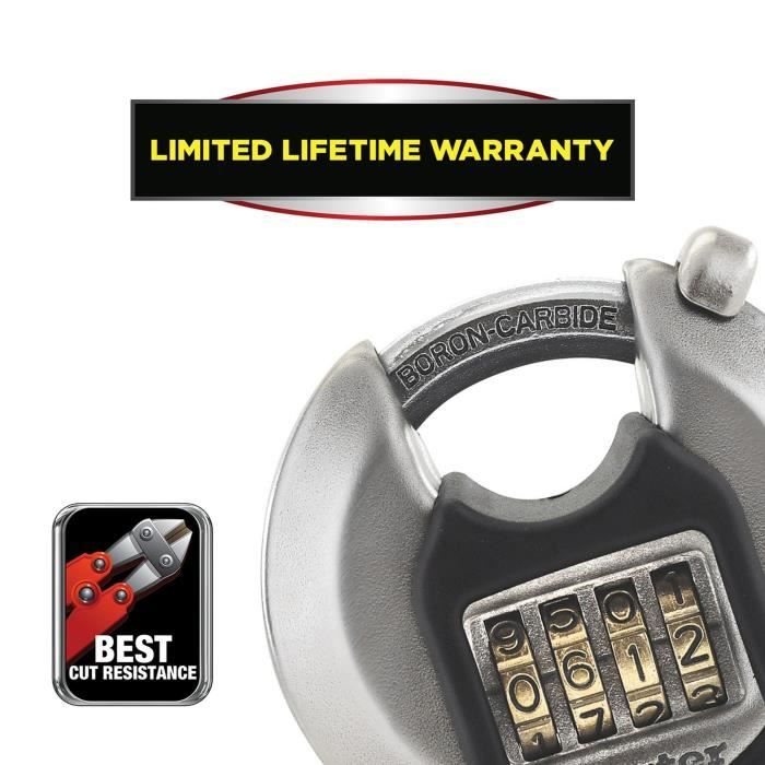Master Lock Excell Disc Cadels 70 mm Stainless steel M40EURDNUM