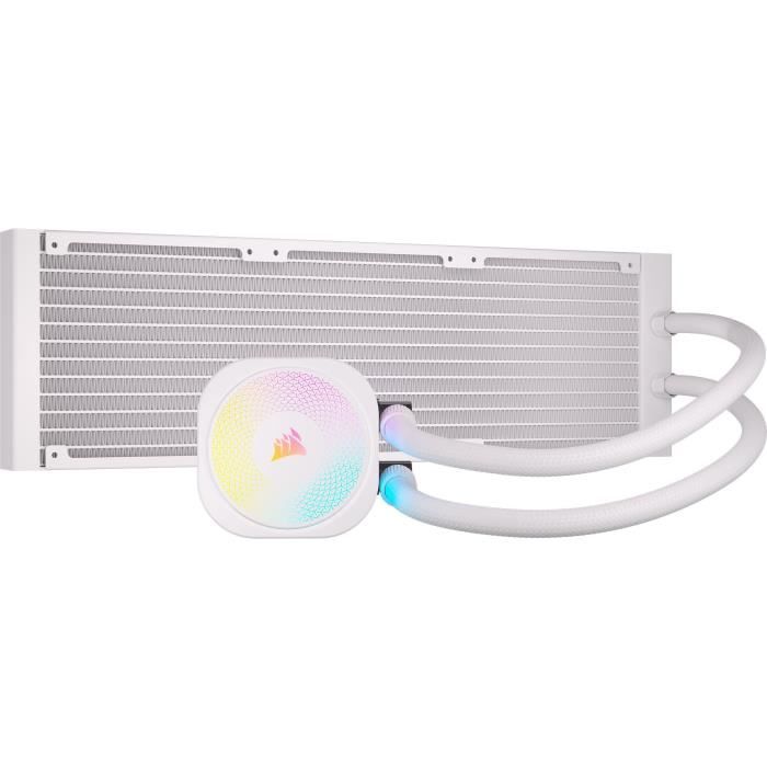 Watercooling - CORSAIR - iCUE LINK TITAN 360 RX - RGB - White