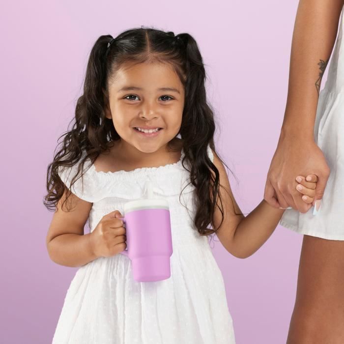 My first cup - INFANTINO - Silicone - Lilac mauve