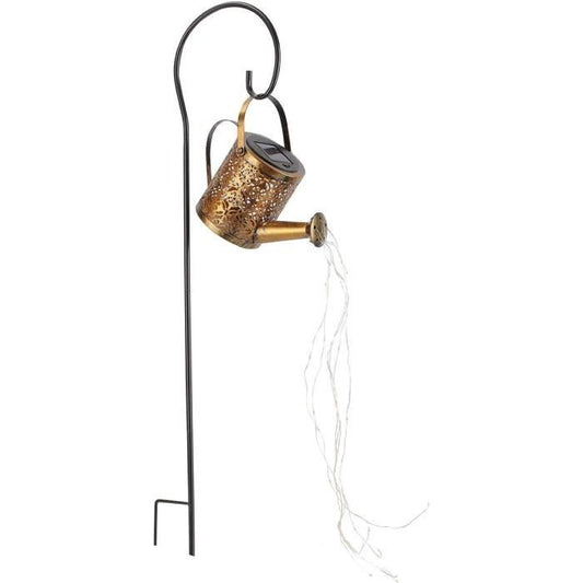 Decorative LED solar beacon to plant - LUMISKY - ARROSY - H78 cm - Watering can shape