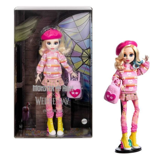 Monster High - Enid Sinclair - Doll in pink outfit with accessories - Monster High - HXJ05