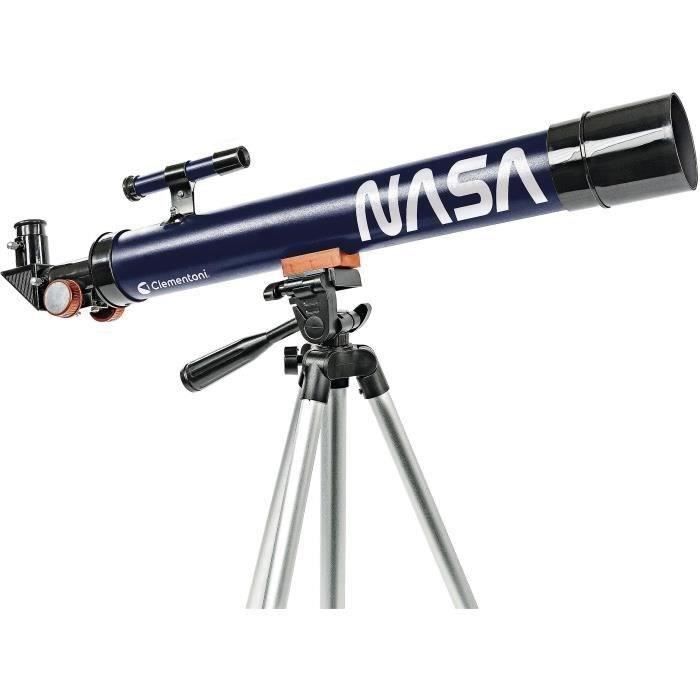 Clementoni - Science and play - NASA 50mm object telescope - Tripod extendable up to 127 cm