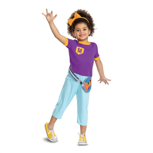Blippi Meekah Classic Toddler Costume | M (3T-4T)