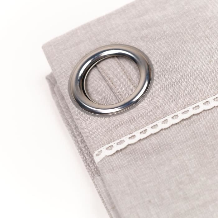 Curtain - TODAY - CHARME - Chambray Berenice - 140 x 240 cm