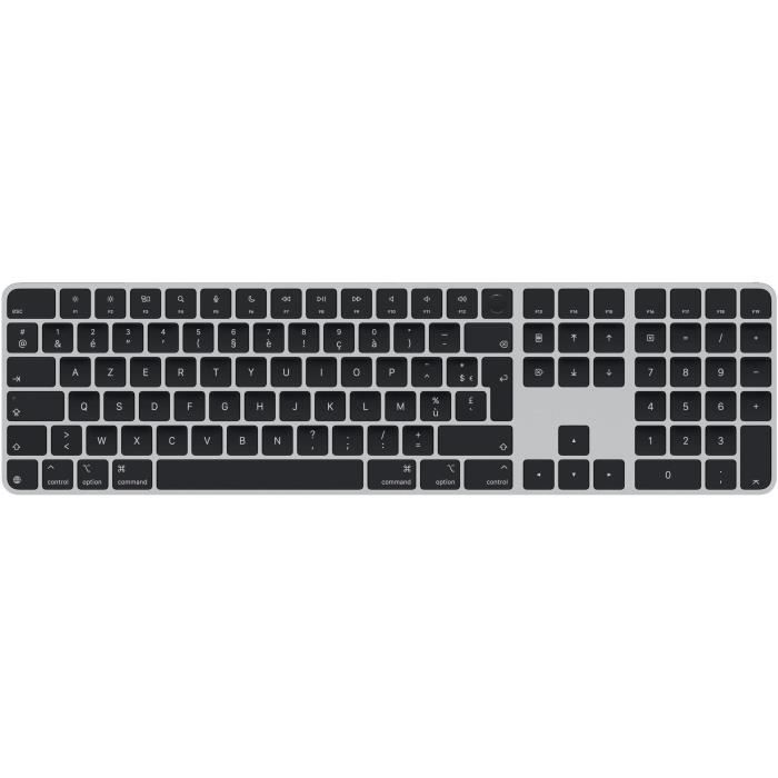 Magic Keyboard Touch ID numeric keypad with Apple silicon - EN - Black keys