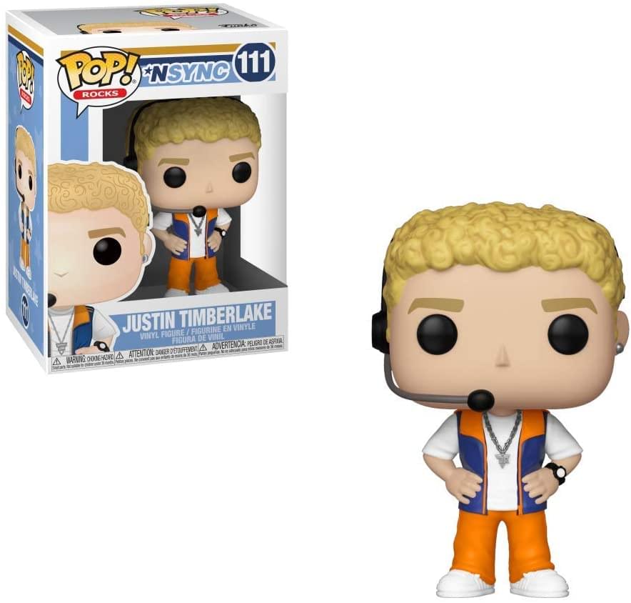 NSYNC Funko POP Rocks Vinyl Figure | Justin Timberlake