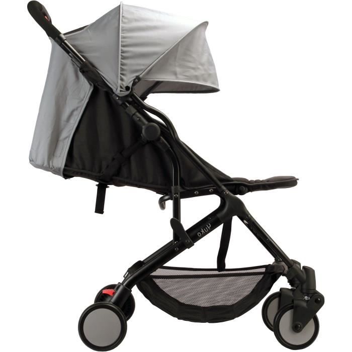 BAMBIKID Yuko City Stroller - Ultra Compact - Gray