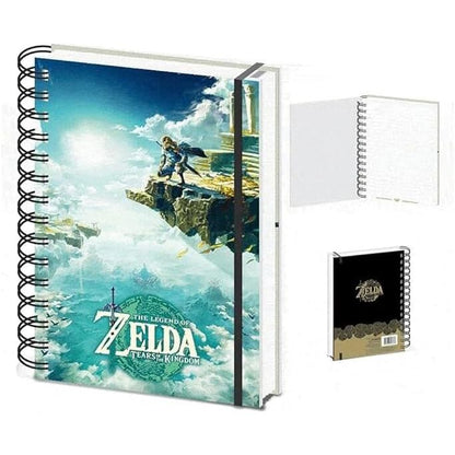 The Legend of Zelda A5 lenticular notebook