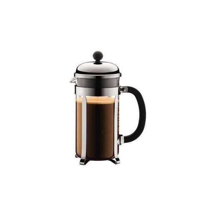 Chambord - Bodum piston coffee maker, 8 cups, 1.0 l, stainless steel