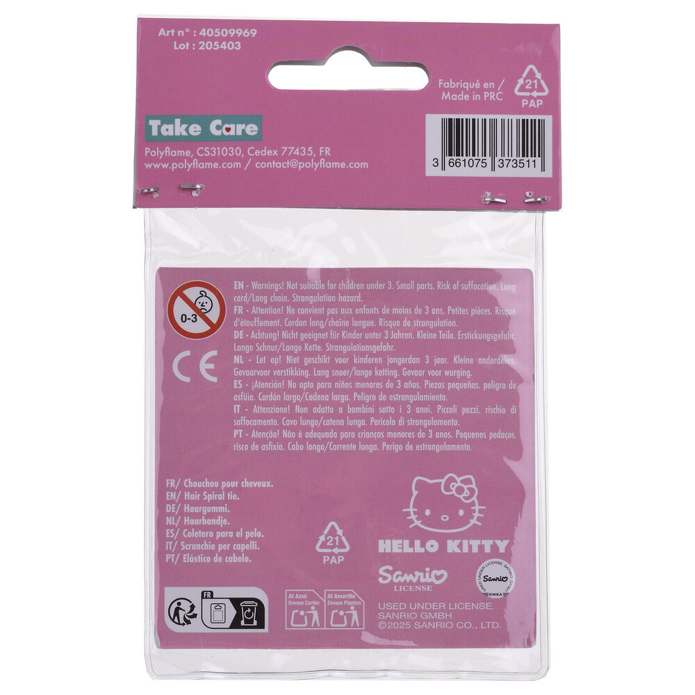 Hello Kitty pack 2 hair ties