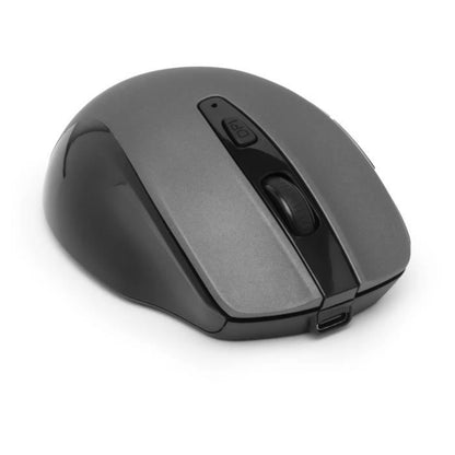 Wireless Mouse - BLUESTORK - OFFICE 75 - Rechargeable - PC/MAC - Grey