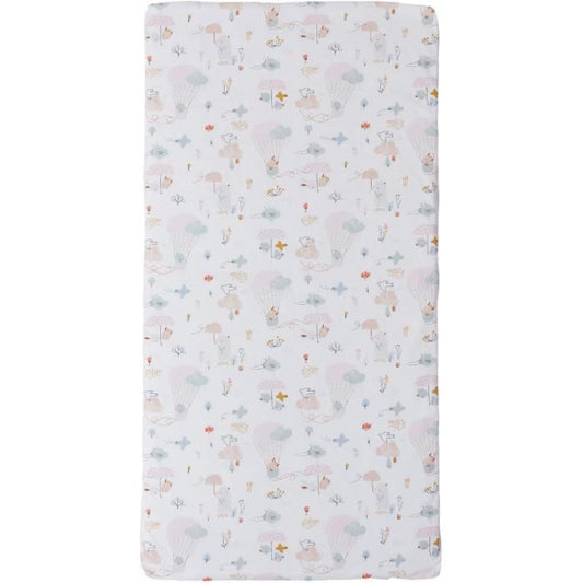 Balloons nomadic mattress - 120 x 60 x 4 cm - White - TINEO