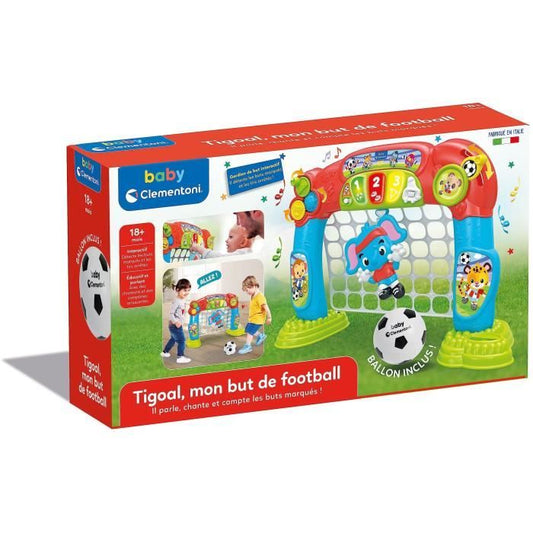 Baby Clementoni - Tigoal, my football goal - Made in Italy