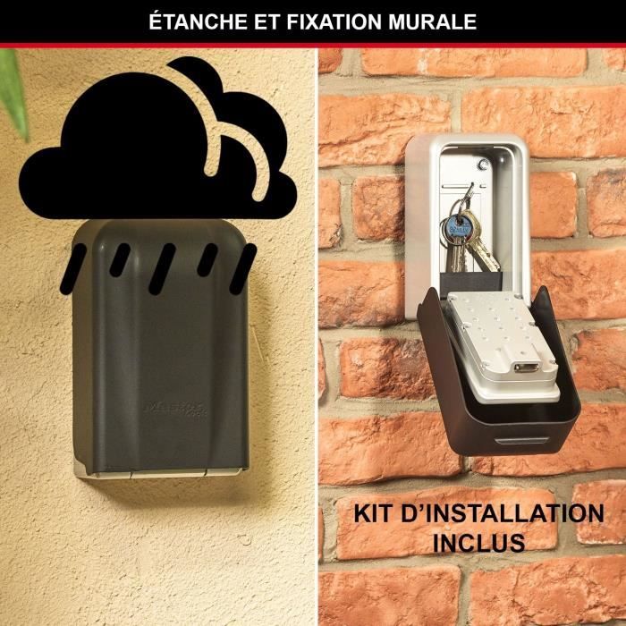 Master Lock Certified Secure Key Box - XL Format - Key Box - Professional Safety