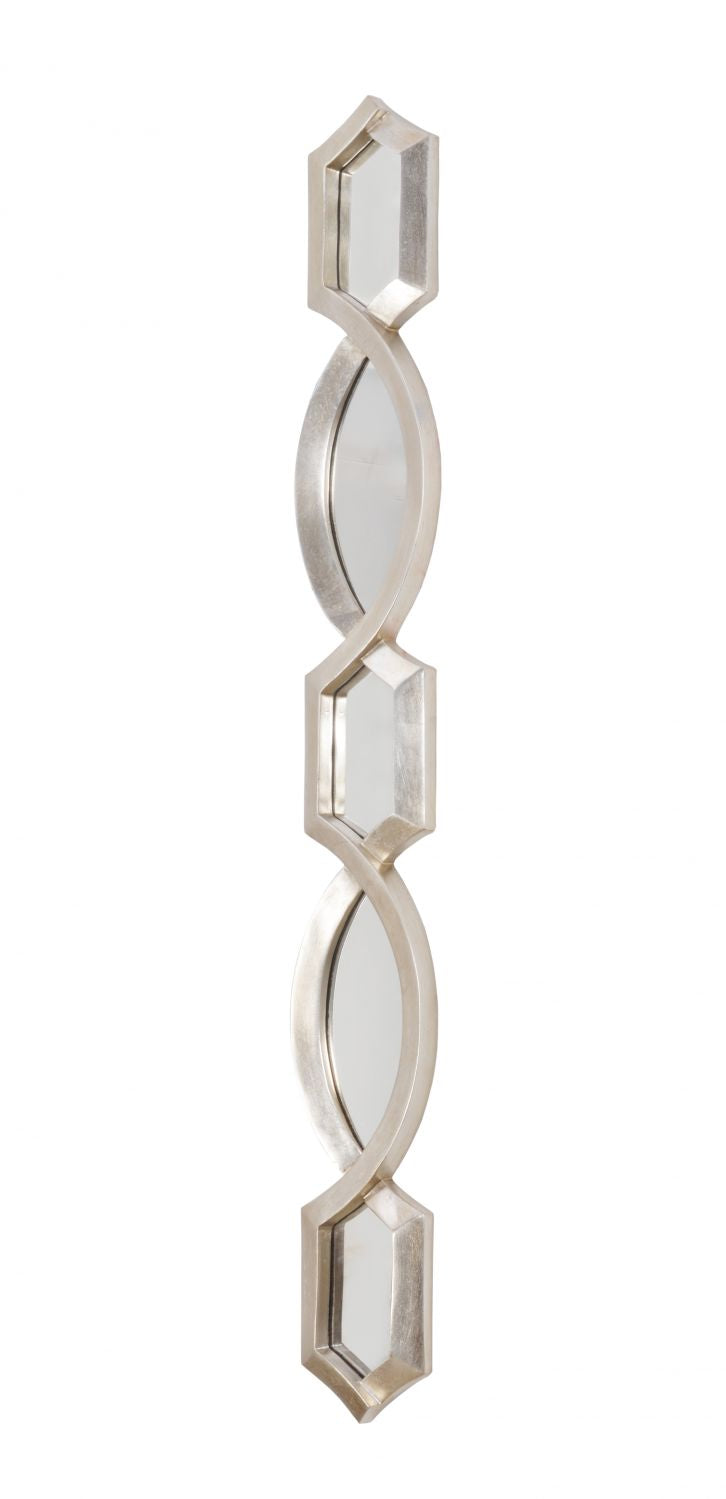Diamond Stack Mirror Silver