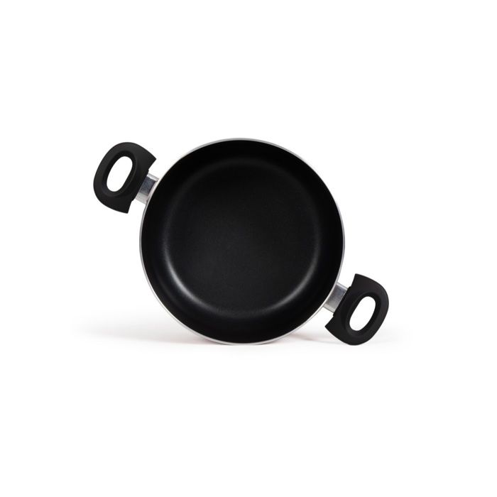 24 cm Dutch oven - LIVOO - MEP150R - Non-stick without PFOA or PFOS - Silicone handles - Suitable for all hobs including induction