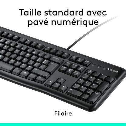 LOGITECH Wired Keyboard and Mouse Pack - MK120