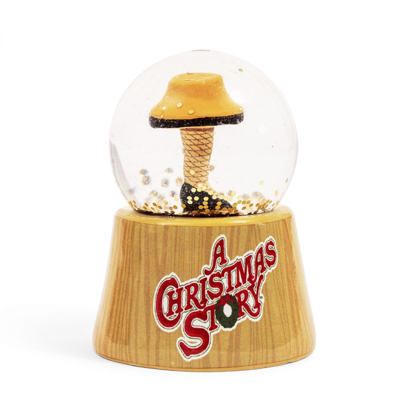 A Christmas Story Leg Lamp Mini Light-Up Snow Globe | 3 Inches Tall