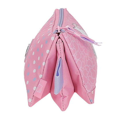 Hello Kitty Hearts & Dots triple pencil case