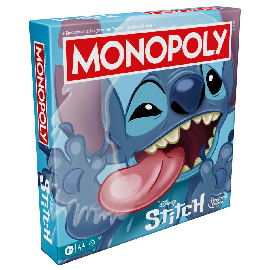 Spanish Disney Stitch Monopoly game